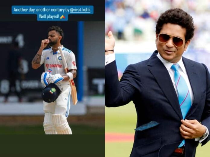 IND vs WI: विराट कोहली के मुरीद हुए सचिन तेंदुलकर, सोशल मीडिया पर लिखी दिल छू लेने वाली बात