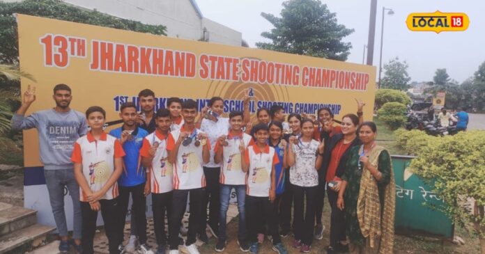 झारखंड स्टेट शूटिंग इंटर स्कूल चैंपियनशिप में हजारीबाग ने जीते 25 मेडल
