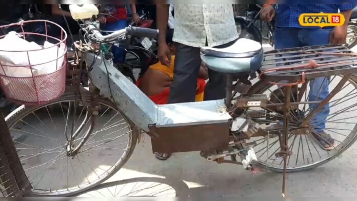 जुगाड़ हो तो ऐसा... छपरा के मैकेनिक ने साइकिल को बनाया बाइक, 5 रुपये में 30 किलोमीटर भरती है फर्राटा