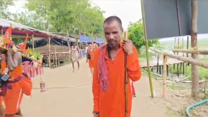 गजब की प्रतिज्ञा! दोनों आंखों से हैं  दिव्यांग, अयोध्या में बने राम मंदिर, इसलिए 1990 से कर रहे हैं देवघर यात्रा