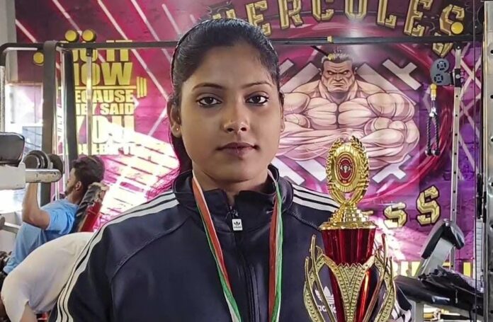 धनबाद की ज्योति रांची में हुई पावर लिफ्टिंग चैंपियनशिप में जीती गोल्ड