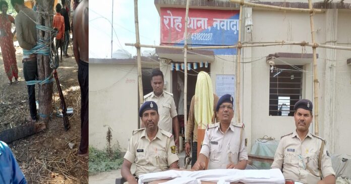 हथियार से लैस युवक शराब माफियाओं से वसूलने जा रहा था लेवी, ग्रामीणों ने पकड़ा