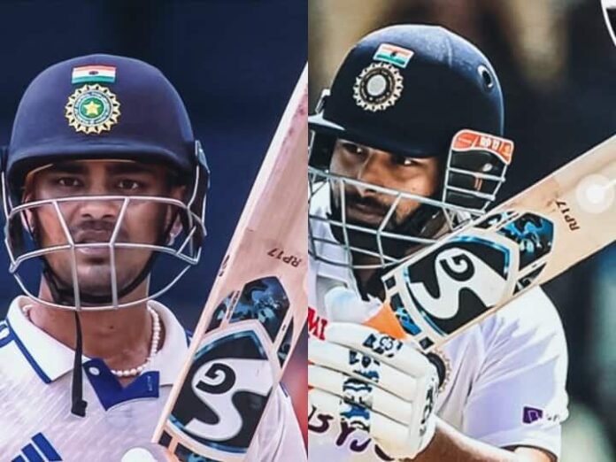 ईशान ने पंत के बल्ले से लगाया करियर का पहला टेस्ट अर्धशतक? मुंबई ने शेयर की दिलचस्प फोटो