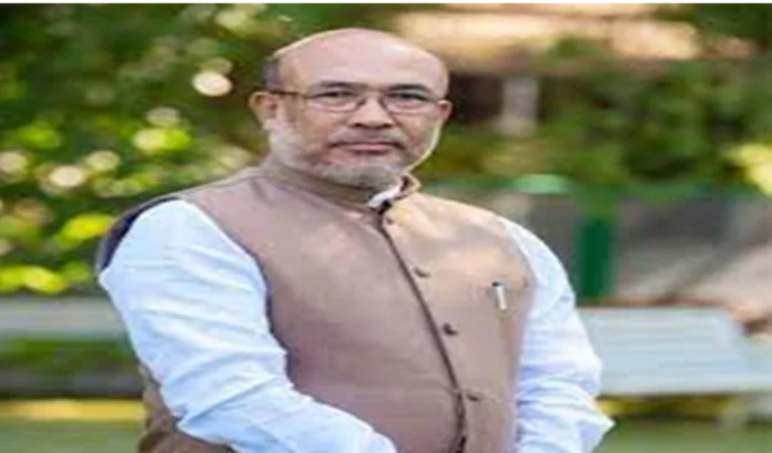 Chief Minister N Biren Singh