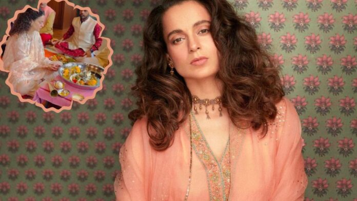 Kangana Ranaut ने सावन में पूरे विधि-विधान से किया रुद्राभिषेक, कहा- जैसे महादेव...