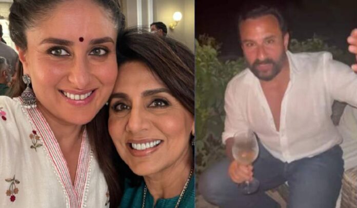 रणबीर ही नहीं दामाद सैफ अली खान ने भी सास नीतू कपूर को दिया सरप्राइज