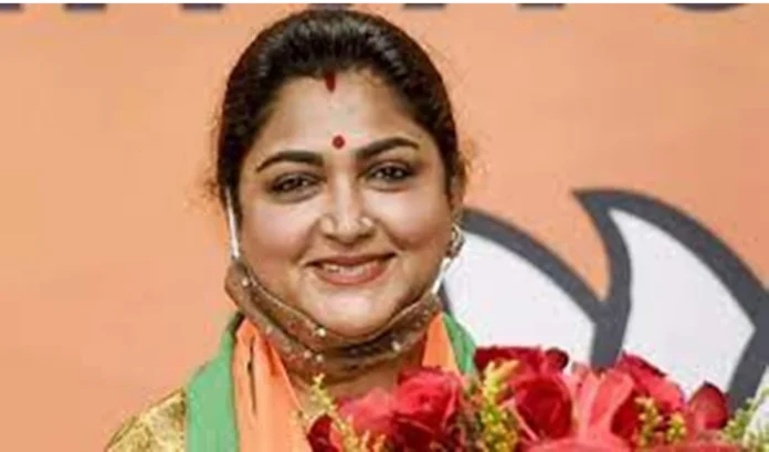 Khushboo Sundar, member of the National Commission for Women (NCW)