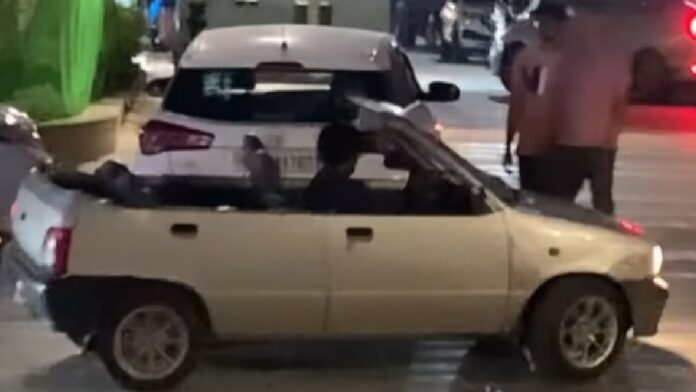 Viral Video: बिना छत की मॉडिफाइड Maruti 800 ने घुमा दिए लोगों के सिर, देखें वीडियो