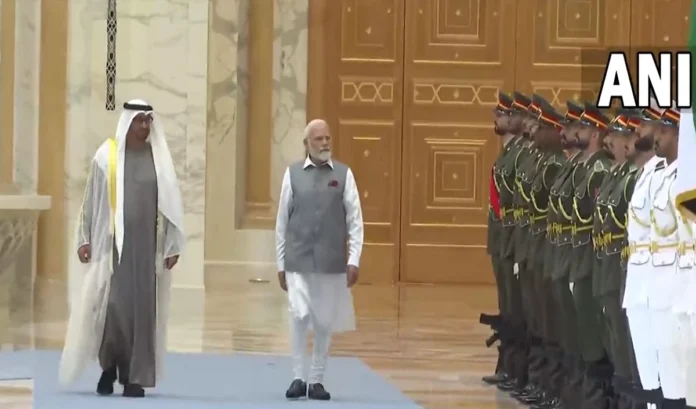 PM Modi UAE Visi