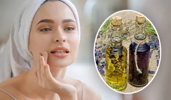 skin lavender oil