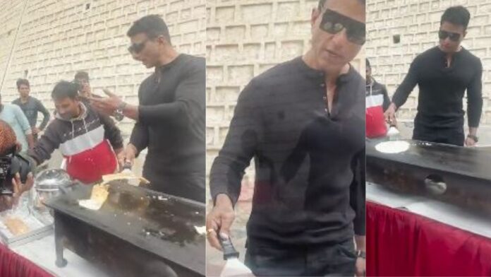 Sonu Sood ने लगाई डोसे की दुकान! वीडियो देख लोगों ने दिए 20-30 प्लेट के ऑर्डर