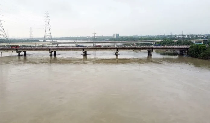 Yamuna water level