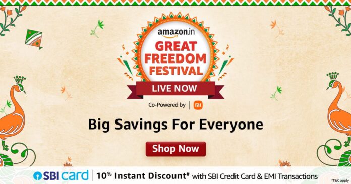 Amazon Great Freedom Festival 2023 Sale Live: शुरू हुई अमेजन की फ्रीडम सेल, ये हैं शानदार स्मार्टफोन ऑफर्स