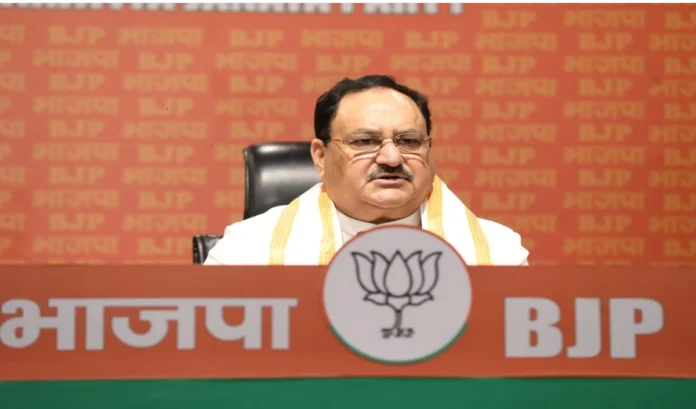 Bharatiya Janata Party (BJP) President J.P. Nadda