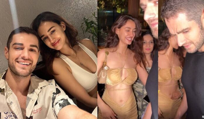 रूमर्ड बॉयफ्रेंड के साथ जा रही थीं दिशा पाटनी, तभी भीड़ में किसी ने ठीक की ड्रेस!