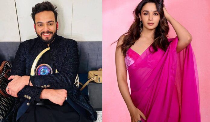 'बिग बॉस ओटीटी 2' जीत के बाहर आते ही एल्विश यादव ने आलिया भट्ट को दी फ्लाइंग किस