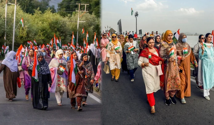 independence day celebration in kashmir valley