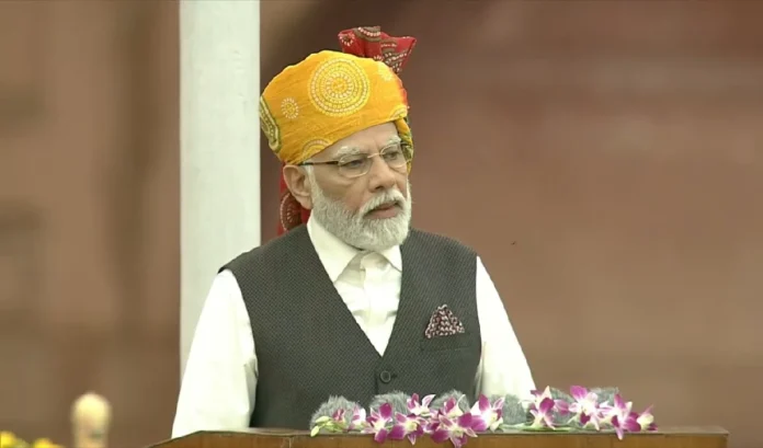 pm modi at redfort