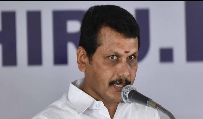 Tamil Nadu Minister V Senthil Balaji